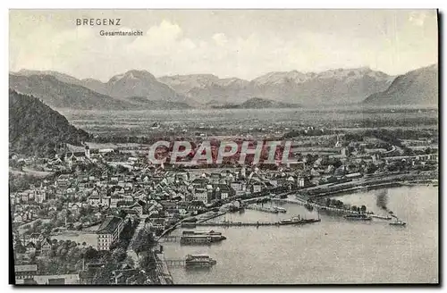 Cartes postales Bregenz Gesamtansicht