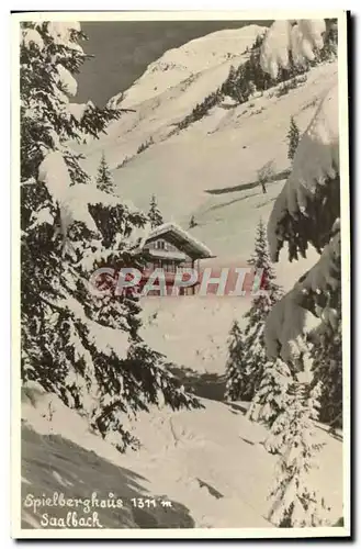 Ansichtskarte AK Spielberghaus Saalbach