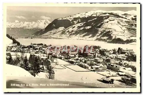 Cartes postales Zell am see Steln Meer Schwalbenwand