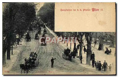 Cartes postales Hauptallee im Prater Wien