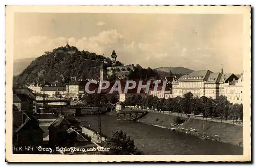 Cartes postales Graz Schlossberg u