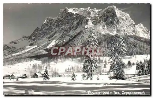 Cartes postales moderne Ehrwald Tirol Zugspitzmassiv