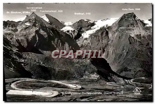 Cartes postales moderne Grossglockner Hochalpenstrabe Oberes Nassfeld