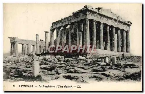 Cartes postales Athens Le Parthenon