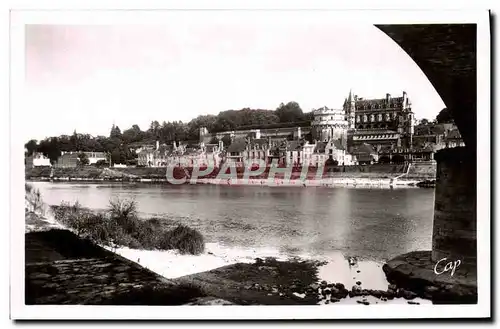 Cartes postales Amboise la Loire et le Chateau