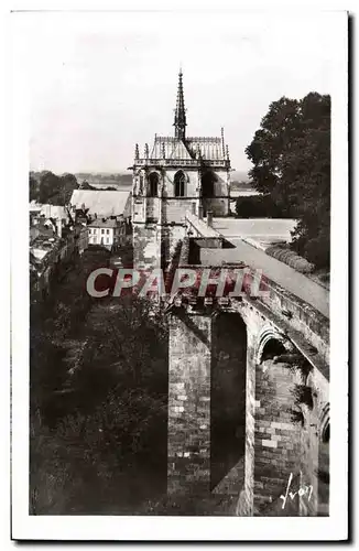 Cartes postales Amboise Le Chateau Chapelle St Hubert