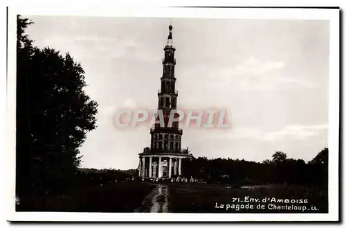 Ansichtskarte AK Amboise Env La Pagode de Chanteloup