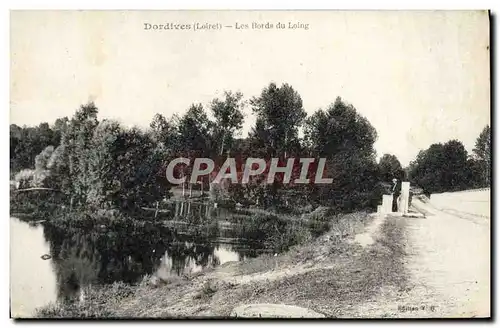 Ansichtskarte AK Dordives Les Bords du Loing