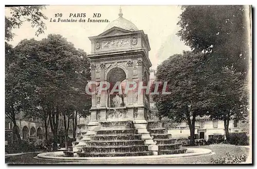 Ansichtskarte AK Paris La fontaine des Innocents