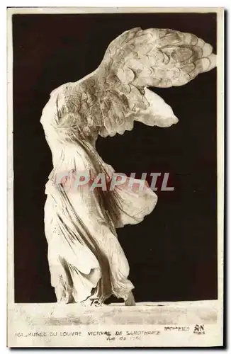 Ansichtskarte AK Paris Musee du Louvre Victoire de Samothrace