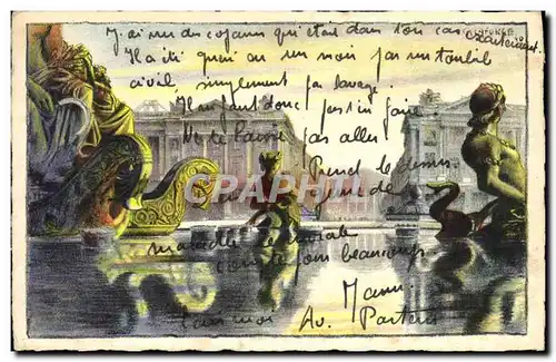 Cartes postales Paris Place de la Concorde