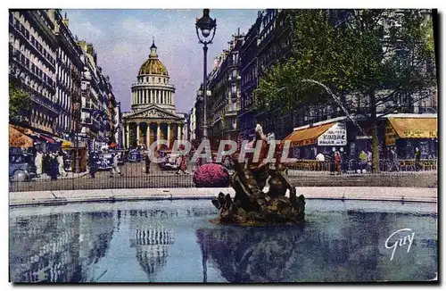 Cartes postales moderne Paris et Ses Merveilles Rue Soufflot et le Pantheon