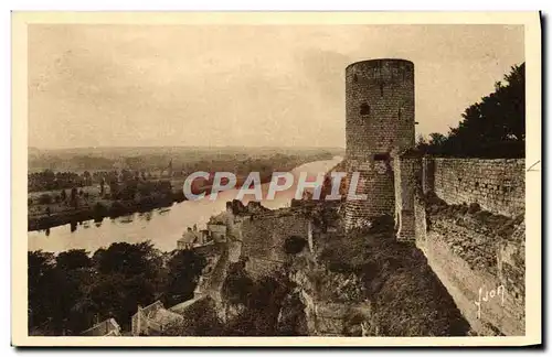 Cartes postales Chinon Tour du Moulin et Vallee de la Vienne