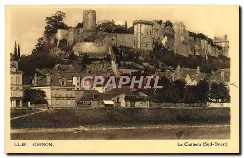 Cartes postales Chinon Le Chateau