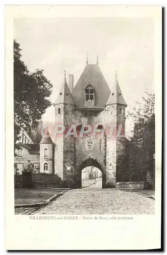 Cartes postales Villeneuve Sur Yonne Porte de Sens