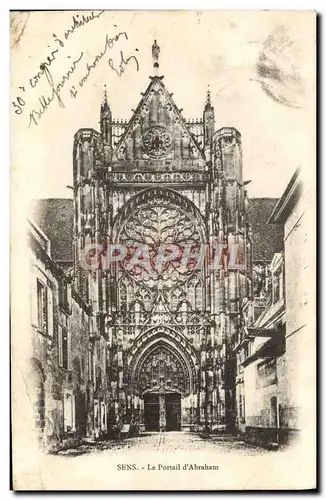 Cartes postales Sens Le Portail d'Abraham