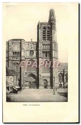 Cartes postales Sens La Cathedrale