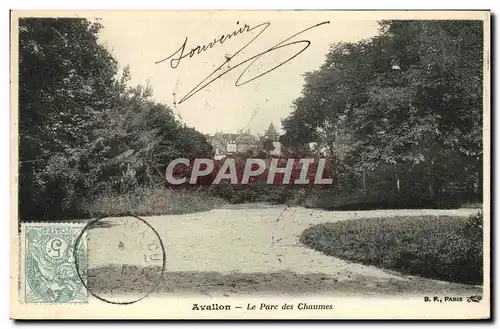 Cartes postales Avallon Le Parc Des Chaumes