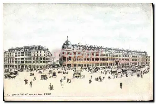 Cartes postales Paris Bon Marche Rue du Bac