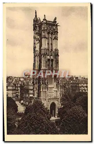 Cartes postales Paris Tour Saint Jacques