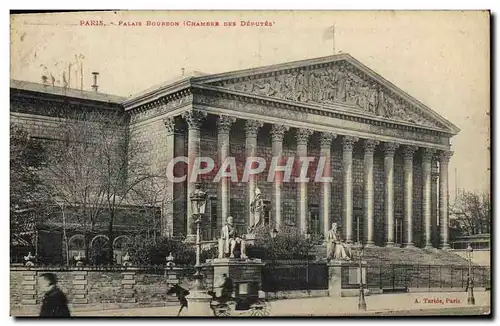 Ansichtskarte AK Paris Palais Bourbon Chambre des Deputes