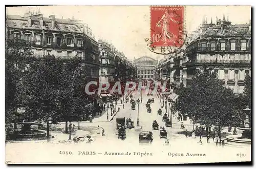 Cartes postales Paris Avenue de L&#39Opera