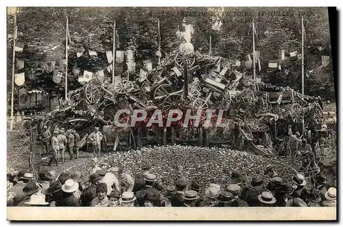 Ansichtskarte AK Paris Fetes de la Victoire 14 juillet 1919 Le coq combattant Militaria