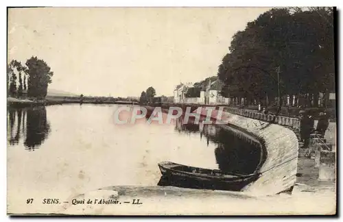 Cartes postales Sens Quai de L'Abattoir