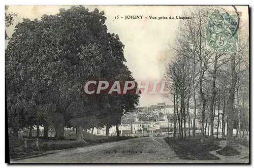 Cartes postales Joigny Vue Prise du Chapeau