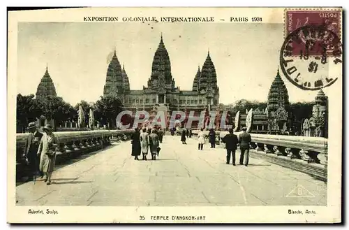 Cartes postales Exposition Coloniale Internationale Paris 1931 Temple d&#39Angkor Vat