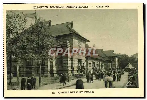 Cartes postales Exposition Coloniale Internationale Paris 1931 Nouveau pavillon des Pays Bas