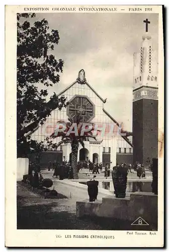 Ansichtskarte AK Exposition Coloniale Internationale Paris 1931 Les missions catholiques