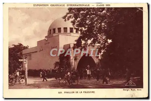 Cartes postales Exposition Coloniale Internationale Paris 1931 Pavillon de la Palestine