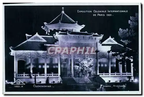 Cartes postales Exposition Coloniale Internationale De Paris Cochinchine