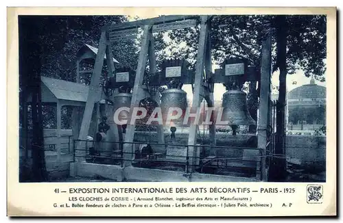 Ansichtskarte AK Paris Exposition Internationale Des Arts Decoratifs 1925 Portique des Cloches