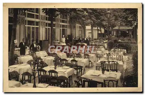 Ansichtskarte AK Paris Exposition Internationale Des Arts Decoratifs Pavillon De Franche Comte Le restaurant avan