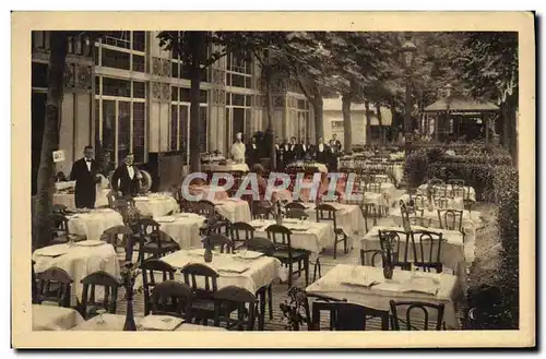 Cartes postales Paris Exposition Internationale Des Arts Decoratifs Pavillon De Franche Comte Le restaurant avan