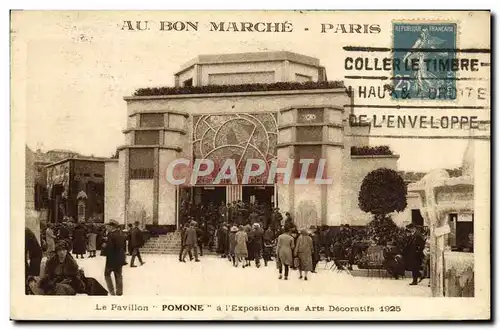 Cartes postales Paris Exposition Internationale Des Arts Decoratifs 1925 Pavillon Pomone