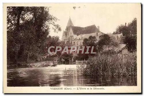 Ansichtskarte AK Vierzon L&#39Yevre et le Deversoir