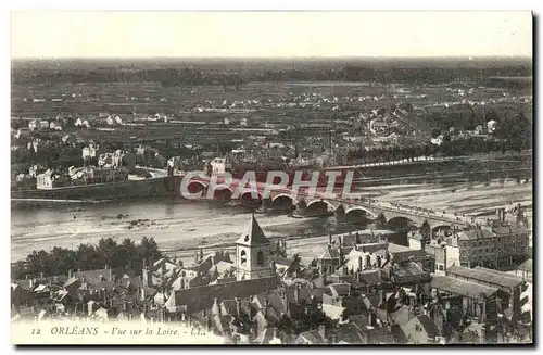 Cartes postales Orleans Vue Sur La Loire