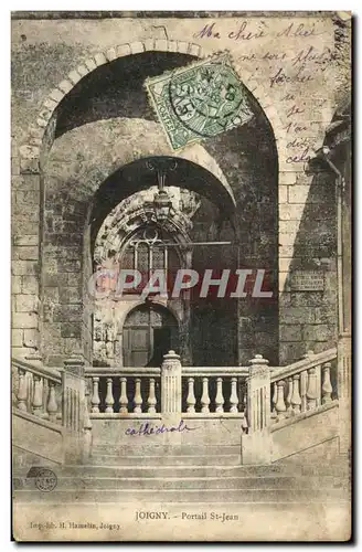 Cartes postales Joigny Portail St Jean