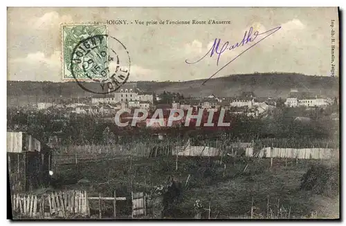 Cartes postales Joigny Vue Prise De L'Ancienne Route d'Auxerre