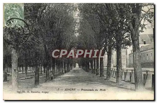 Ansichtskarte AK Joigny Promenade Du Midi