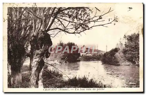 Cartes postales Cravant Un Bon Coin De Peche