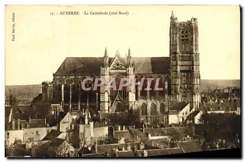 Cartes postales Auxerre La Cathedrale