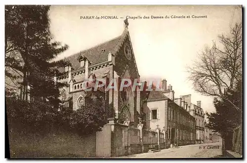 Ansichtskarte AK Paray Le Monial Chapelle Des Dames Du Cenacle Et couvent