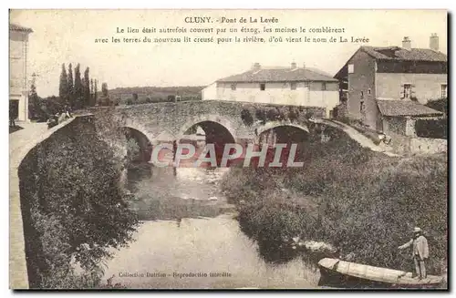 Cartes postales Cluny Pont De La Levee