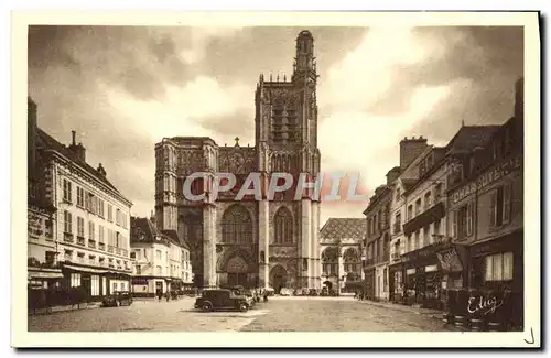 Cartes postales Sens La Cathedrale