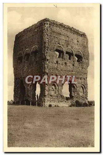 Ansichtskarte AK Autun Edifice Romain Dit Temple De Janus