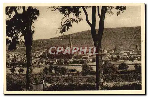 Ansichtskarte AK Autun Antique Vue Sur La Chaine De Montagnes Qui Domine La Ville Au Sud